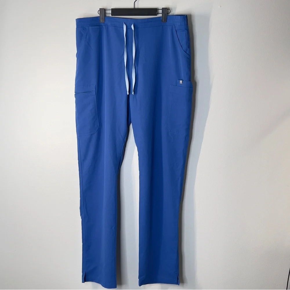 FIGS Royal Blue Unisex XL/T Straight Leg Work Career Wear professional